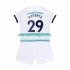 Camisola Chelsea Havertz 29 Criança Equipamento Segundo 2022-2023 Manga Curta